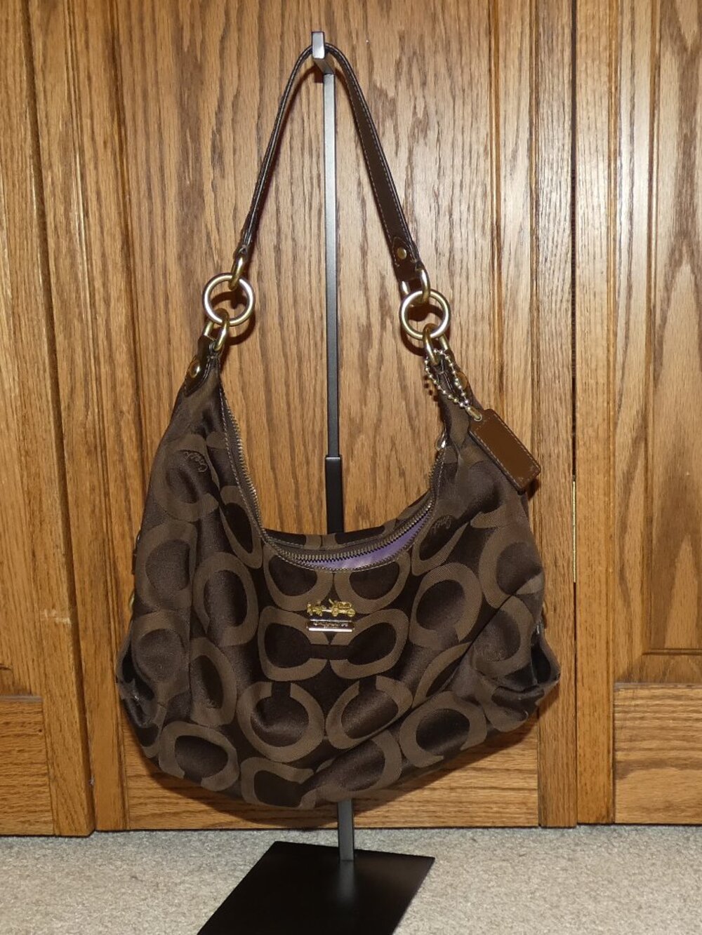 Coach Brown Hobo Bag